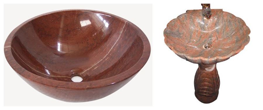 rojo alicante wash basin bathroom sink